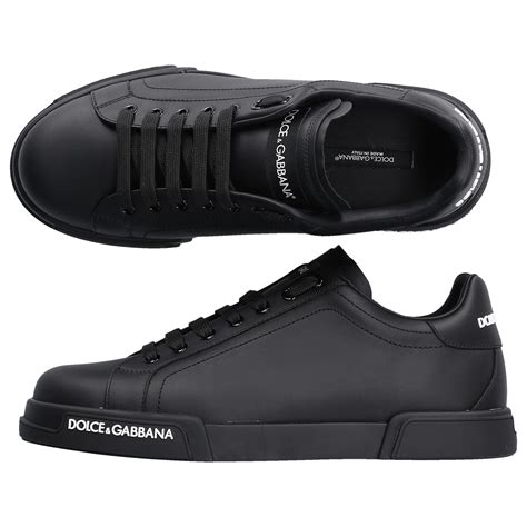 dolce and gabbana shoes black|dolce gabbana shoes men outlet.